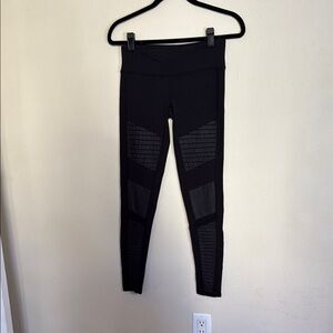 Alo Yoga Black Moto Leggings